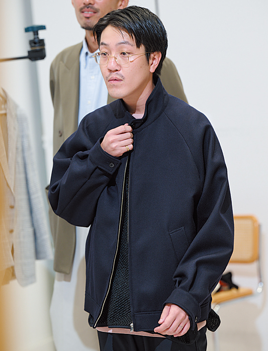 TAKEO KIKUCHI ウールWフェイスブルゾン