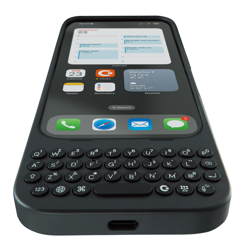 クリックスのiPhone用キーボード