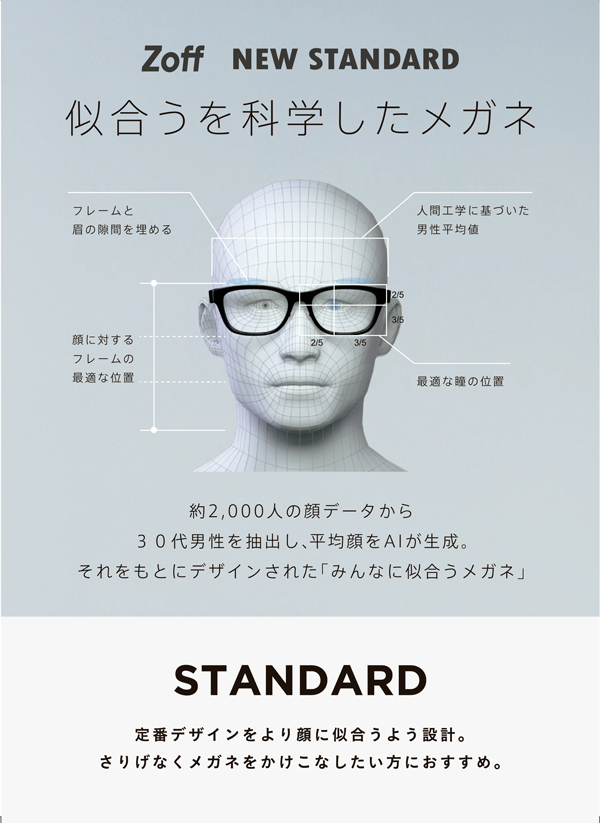 Zoff ゾフ 広告