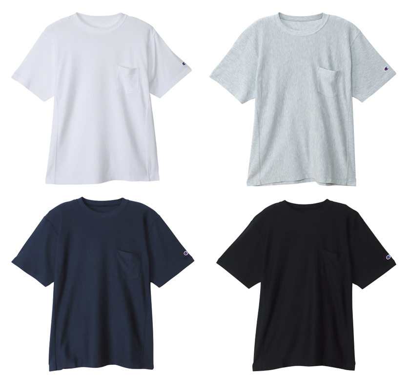 Champion チャンピオン リバースウィーブポケットＴシャツ