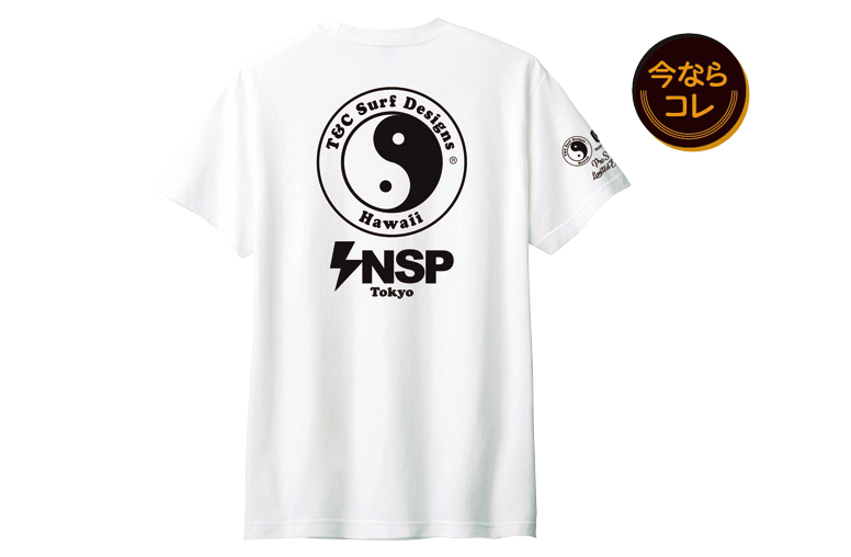 T&C SURF×INSP STD LOGO UNISEX S/S TEE