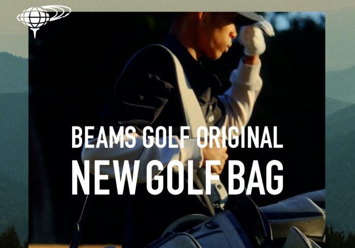 BEAMS GOLFのNEWキャディバッグは「こんな機能が欲しかった