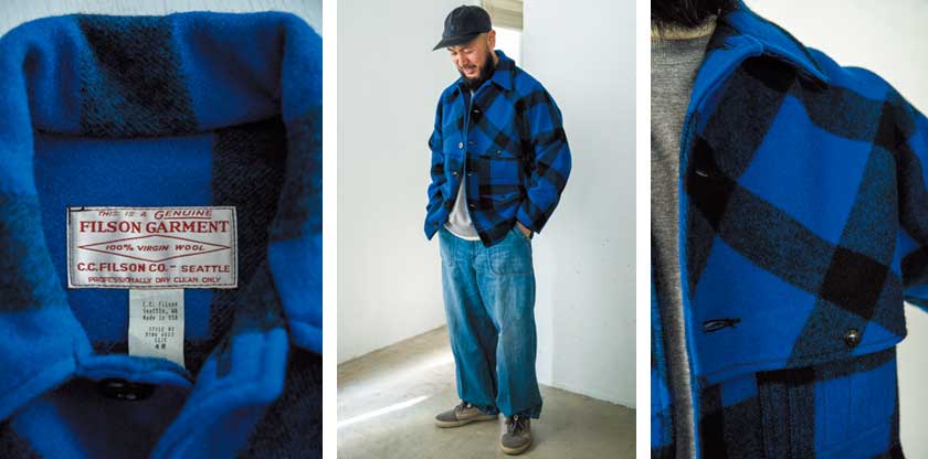 FILSON_DOUBLE MACKINAW WOOL CRUISER JACKET