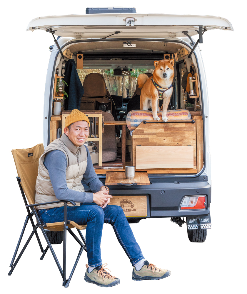 フリーランス デザイナー small van lifeさん