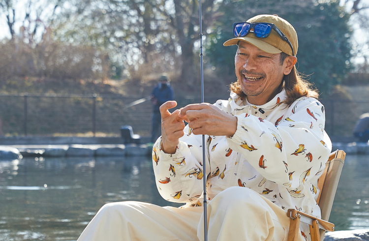 釣りなのにオールホワイト!? 服の汚れすら“味”にする達人のスタイル哲学