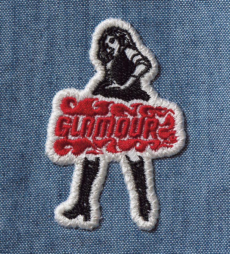 HYSTERIC GLAMOUR ヒステリックグラマー シャンブレーオープンカラーシャツ