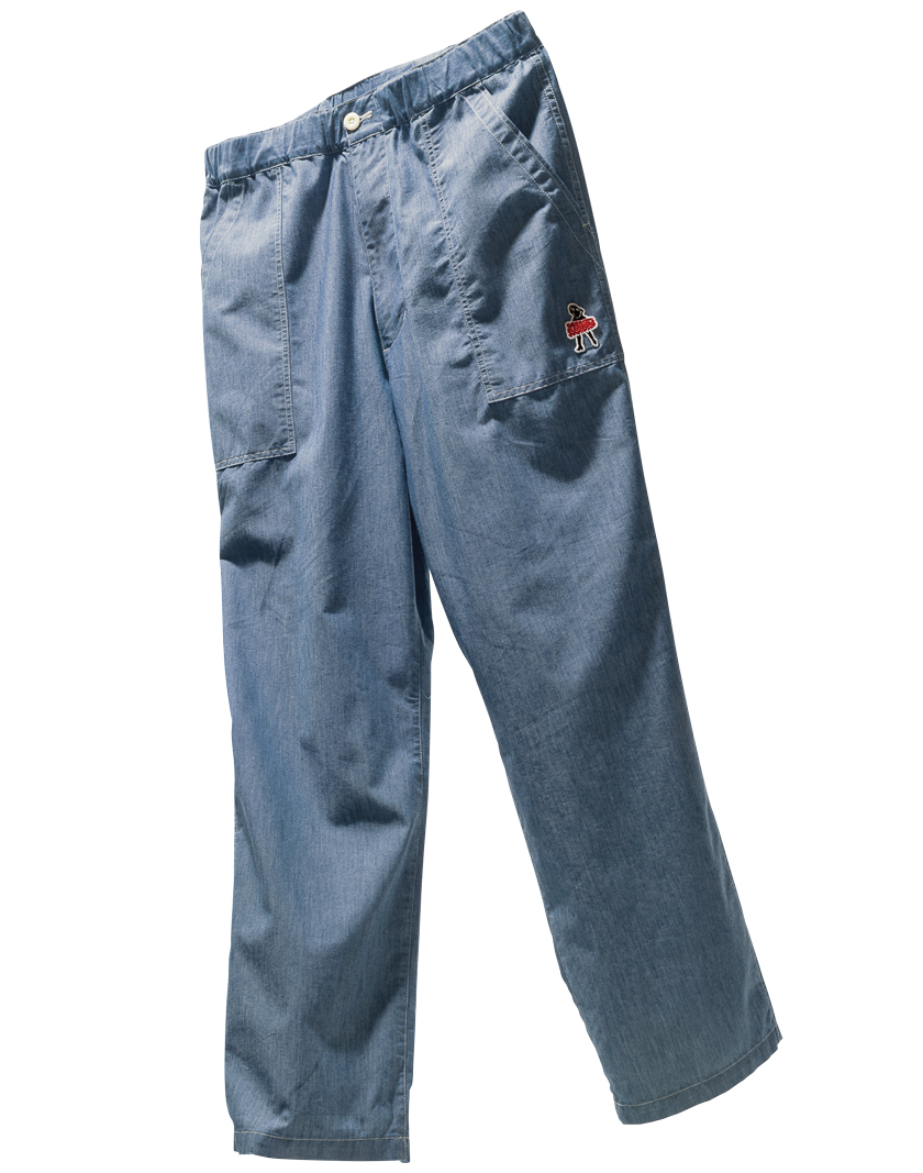 HYSTERIC GLAMOUR シャンブレーイージーパンツ