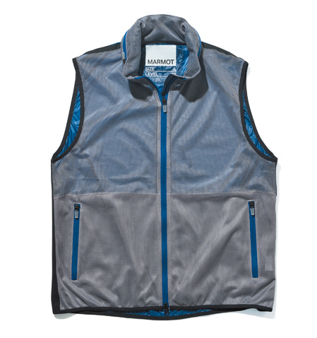 MARMOT CAPITAL マーモット キャピタル パーテックス フロント メッシュ ベスト