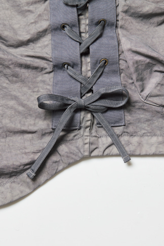 dip × BEAMS PLUS ディップ × ビームス プラス ミリタリー レースアップ ベスト