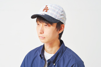ニューエラ × ザ スタンド フール ソー グッズのチェック柄キャップ
