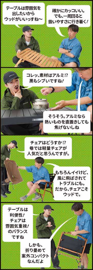 ローテーブル＆チェアの最適解