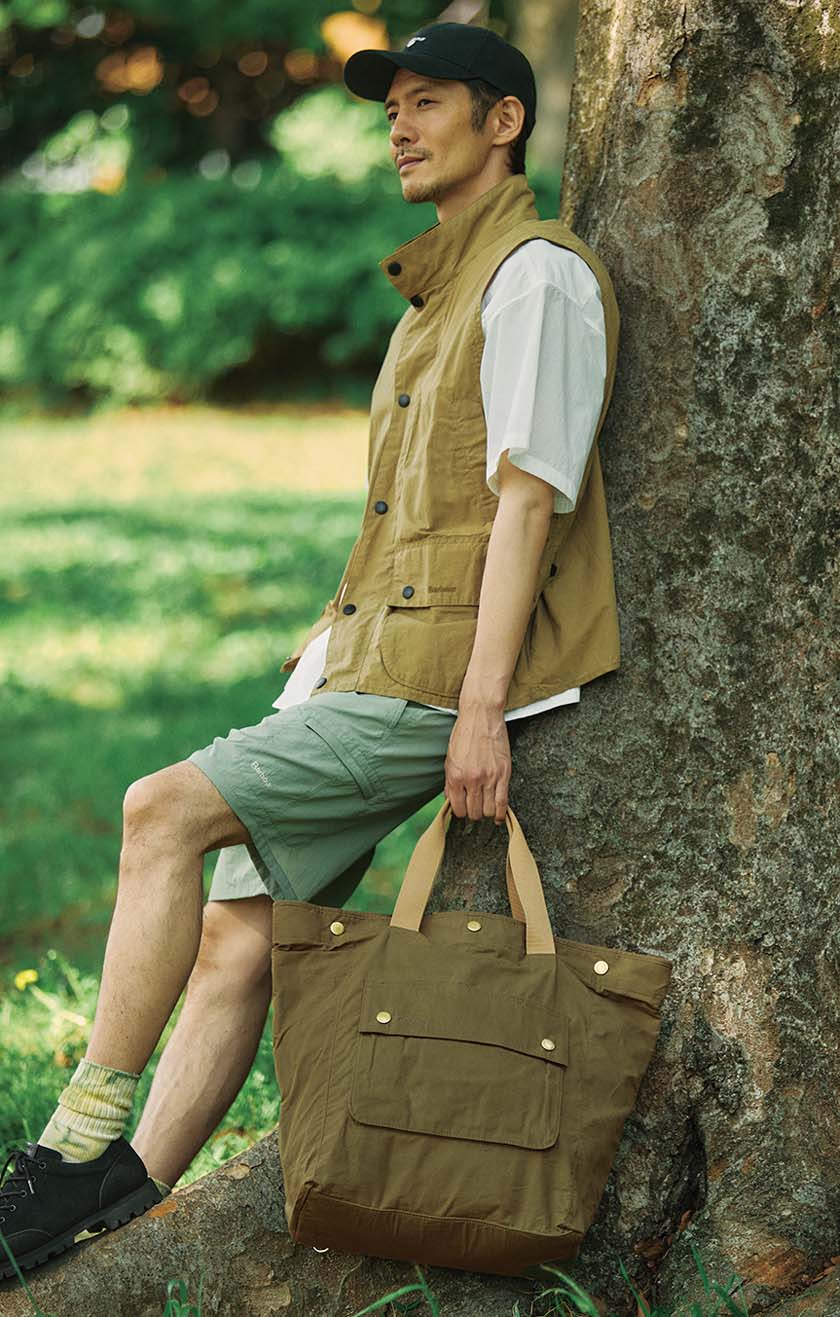 Barbour_トランスポート 3WAY トートバッグ