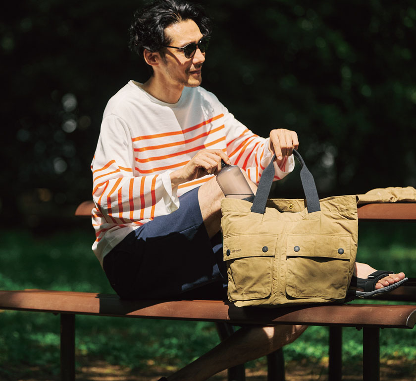 Barbour_トランスポート キャリーオールトートバッグ