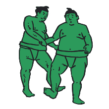 薄底払い