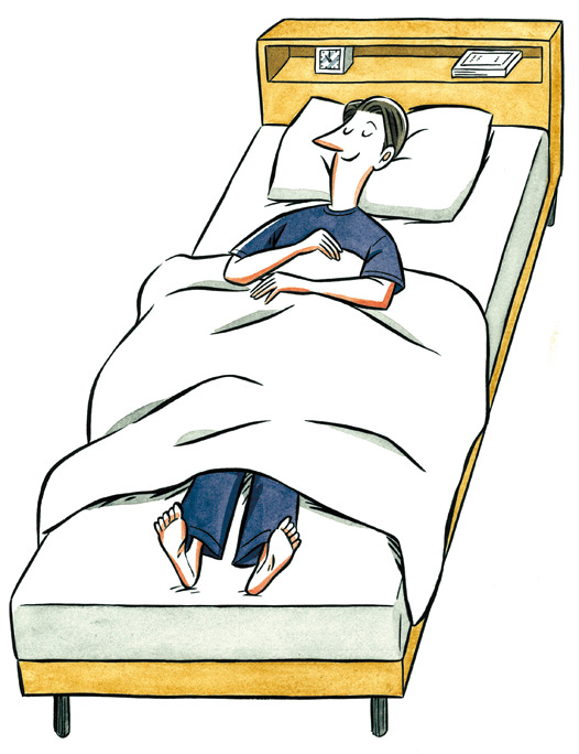 眠る