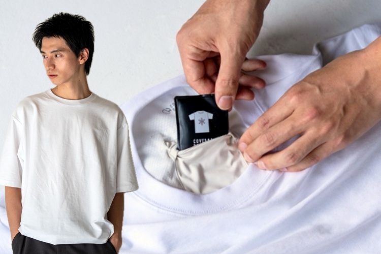 背中にアイス仕込んでます】酷暑を撃退するひんやり快適Tシャツ