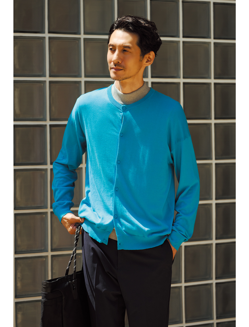 cash & barba キャッシュアンドバルバ シーアイランドコットンニット カーディガン