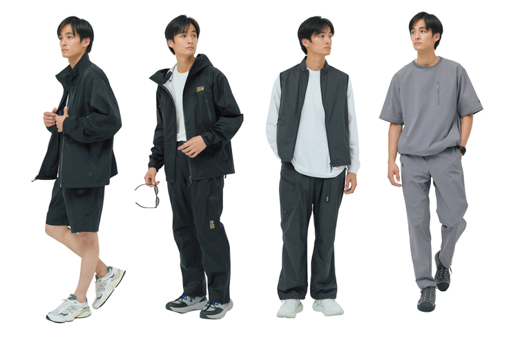 気候に合わせて快適に装える！ 温度変化に勝つ“大人のハイテク”セットアップ調整服