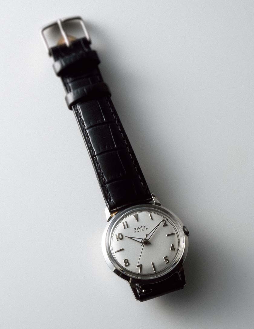 Marlin 34mm 3 hand quartz