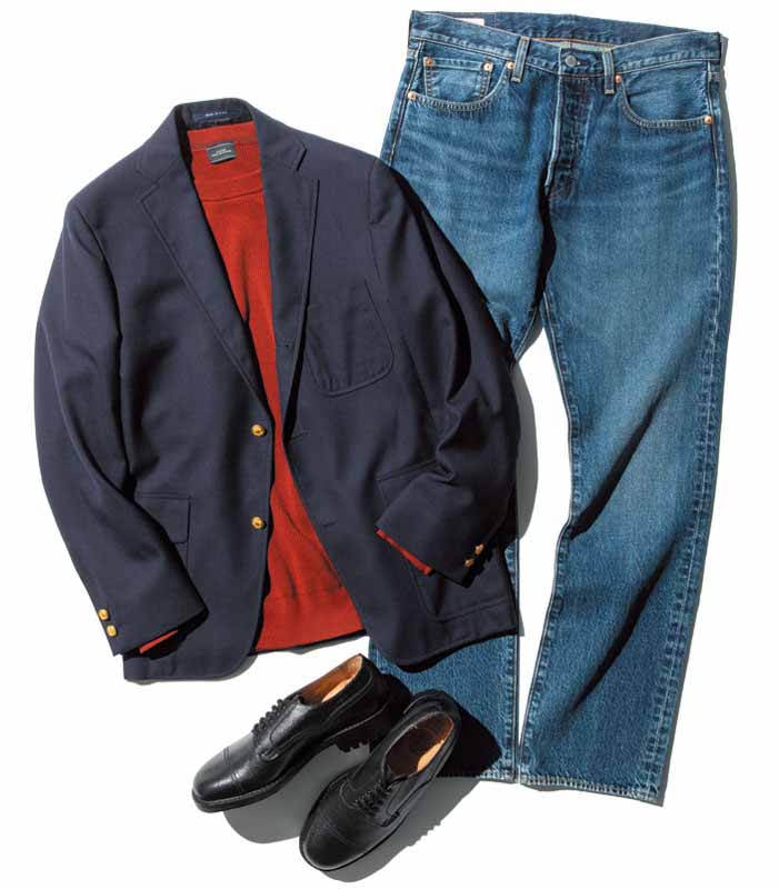 テーラードともマッチする