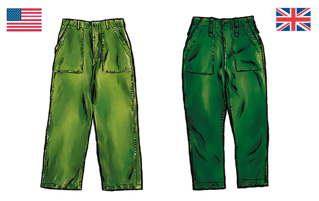 アメリカとイギリスの違い