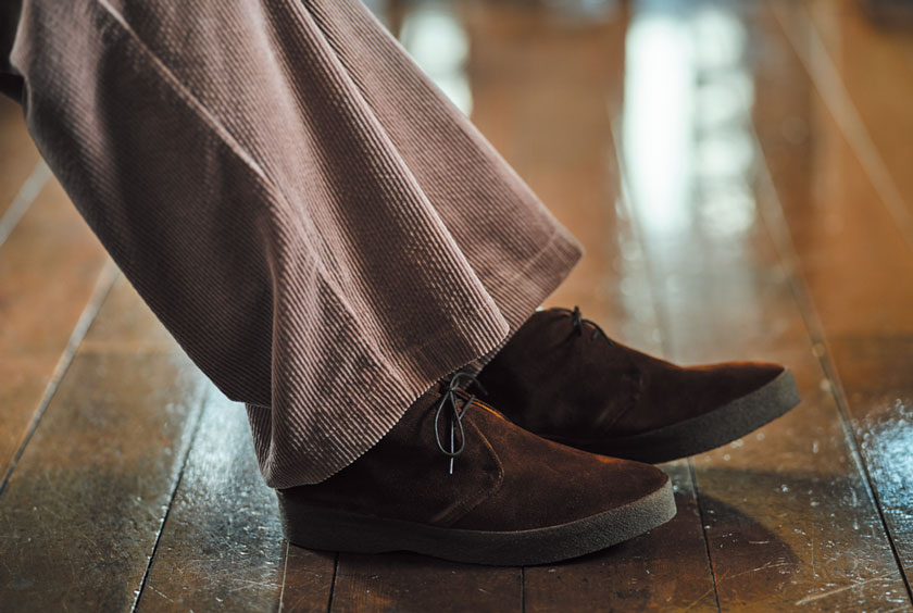 革靴にももちろん合う