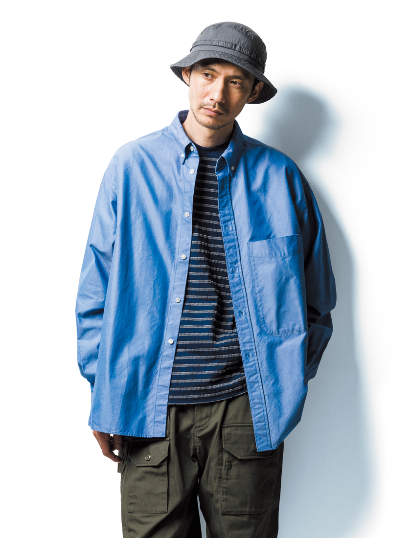 STUDIO NICHOLSON × BEAMS PLUS スタジオ ニコルソン×ビームス プラス 別注オックスフォードBDシャツ