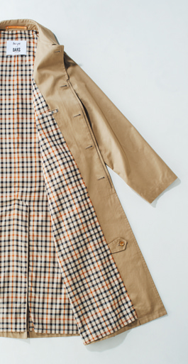 DAKS SCYE ダックス×サイのバルマカーンコート