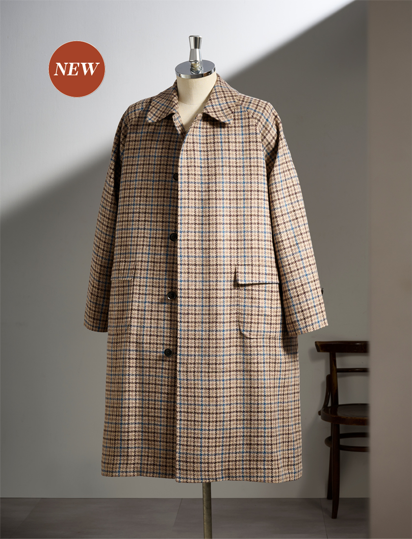 麻布テーラー azabu tailor Balmacaan Coat バルマカーンコート