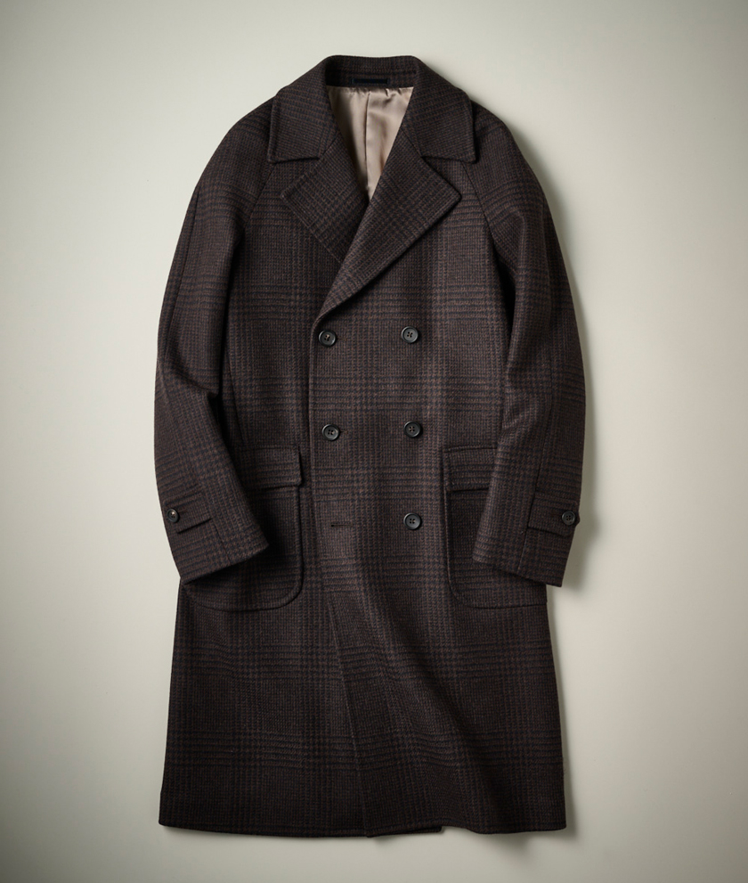 麻布テーラー azabu tailor Raglan Sleeve Coat ラグランスリーブコート