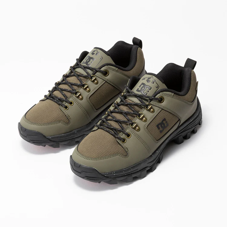 撥水アッパーのディテール