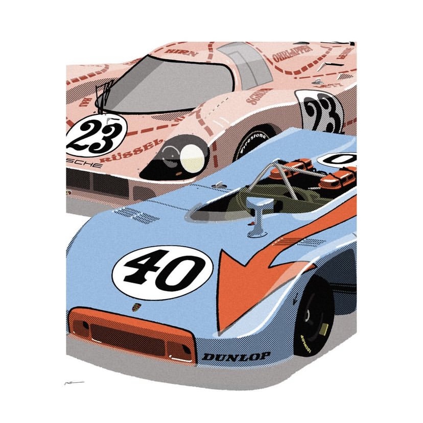 イラストレーター・FUG氏の個展をBeginBaseで開催‼ 愛車の