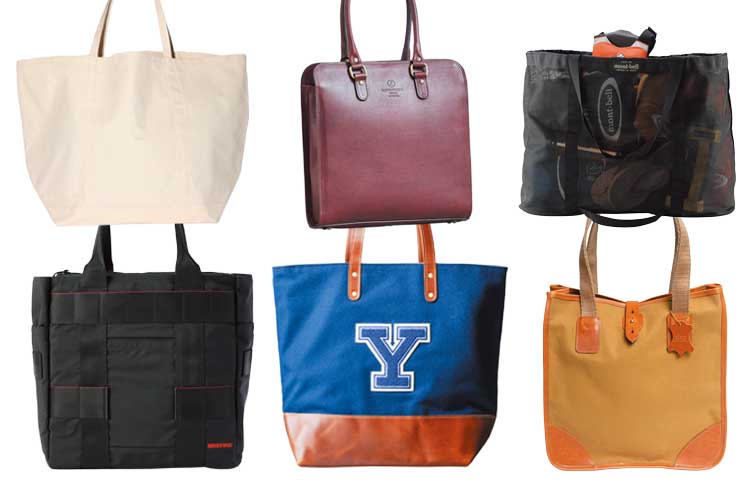 【トートバッグ進化史】素材選び＆便利ディテールを解説