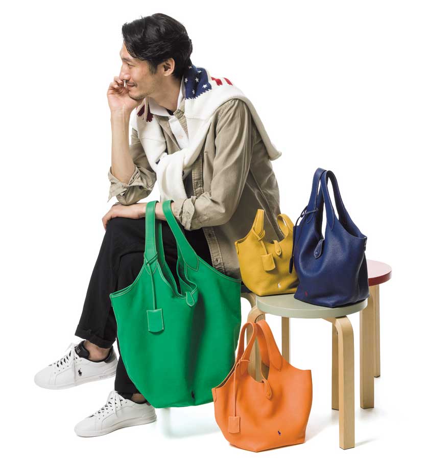 トートバッグコーデ術