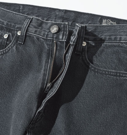 フロントはキレイめジップフライ