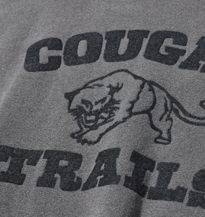 古きよきなフロッキープリント