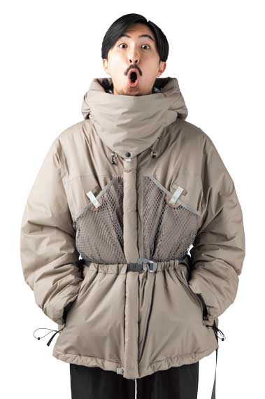 着心地も快適な独創アウター