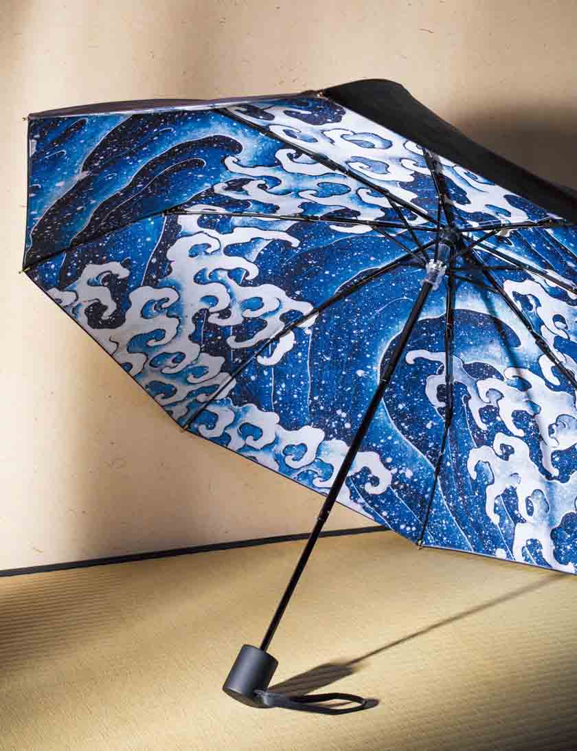 北斎館折傘