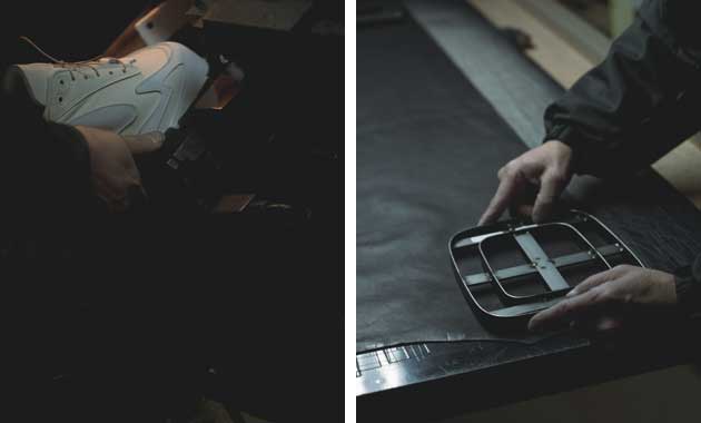 上質な素材を選び抜き、1点ずつハンドメイド