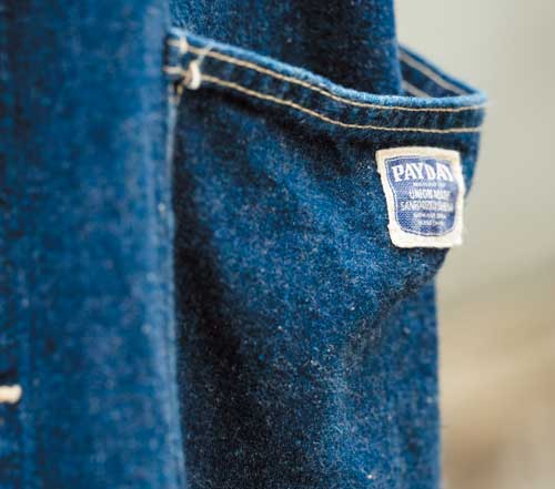 味出しも楽しめる毛羽立った生地