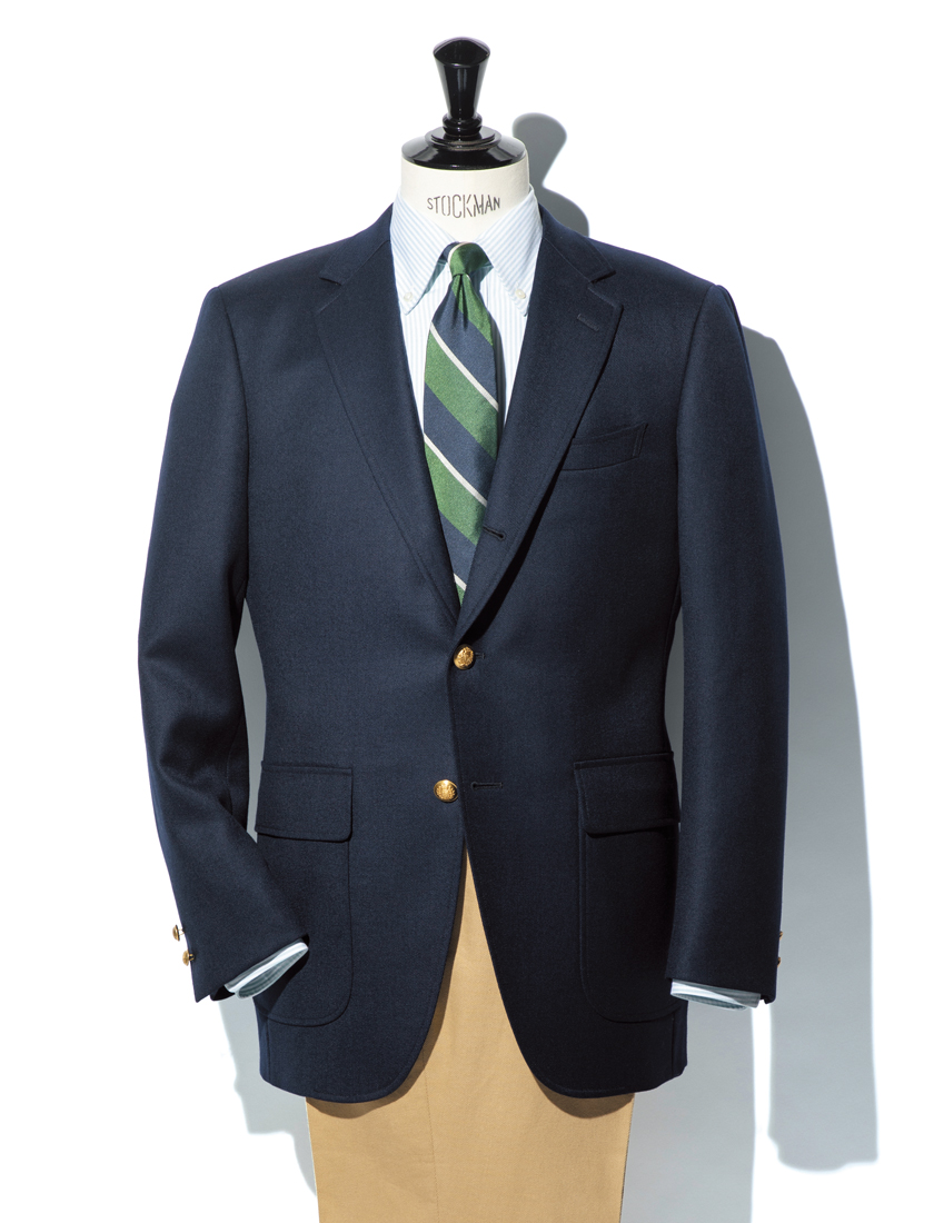 麻布テーラー azabu tailor ネイビーブレザー