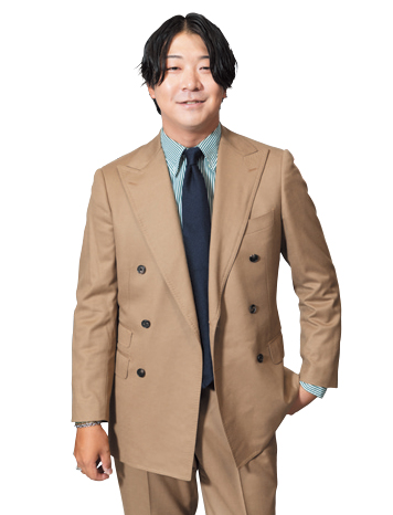 スーツスクエア　プレス　石井和馬さん