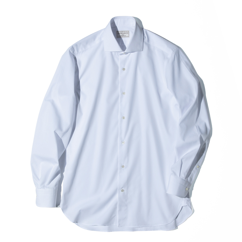 UNITED ARROWS ユナイテッドアローズ イージーケア AG ブロード ワイドカラーシャツ