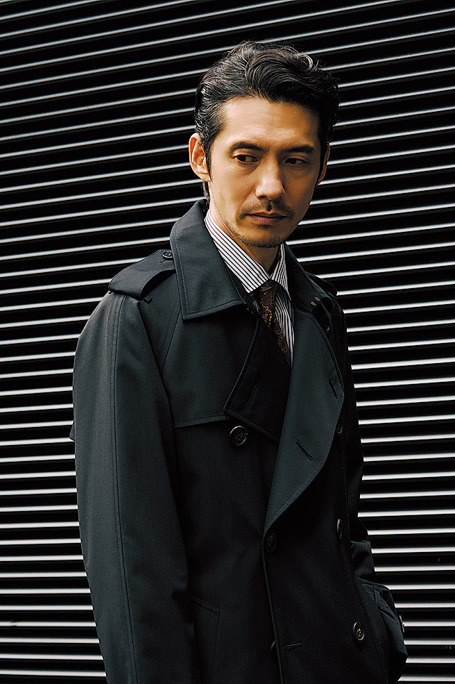 肩周りの絶妙パターンでイカつさを排除