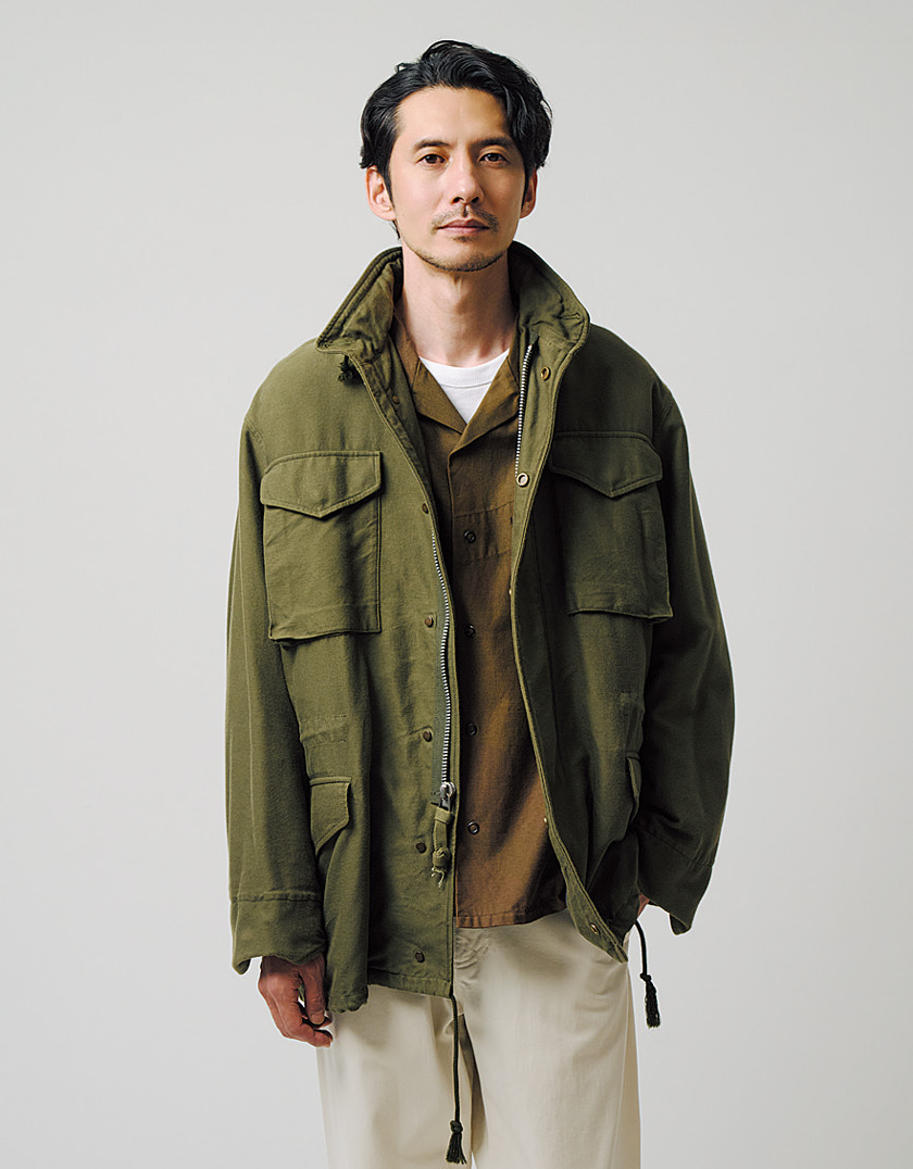 軍物ならではの粗野感と高級感が見事にフュージョン