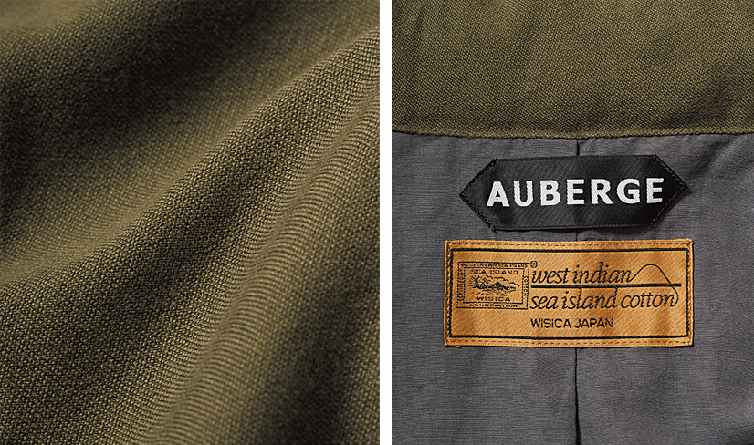 ミリタリー好きの定番生地が最上級にリボーン