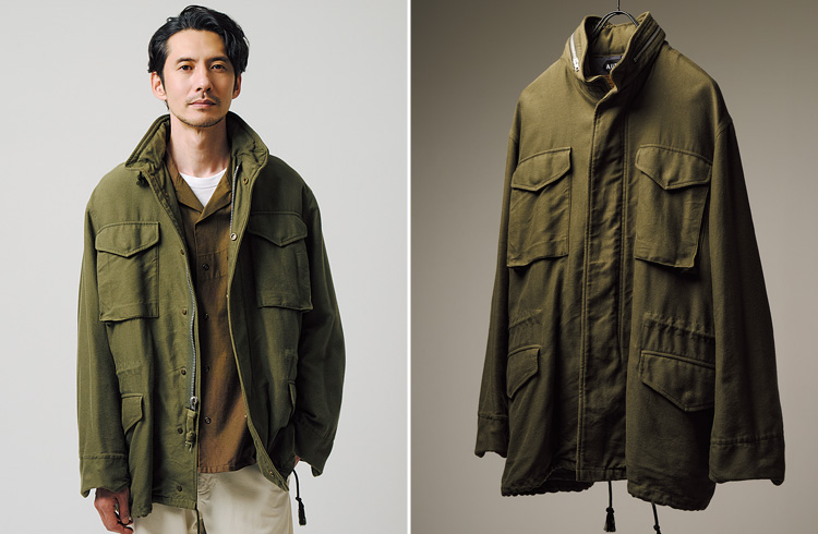 【オーベルジュ】“繊維の宝石”で仕立てた最上級のM-65が圧巻の出来！