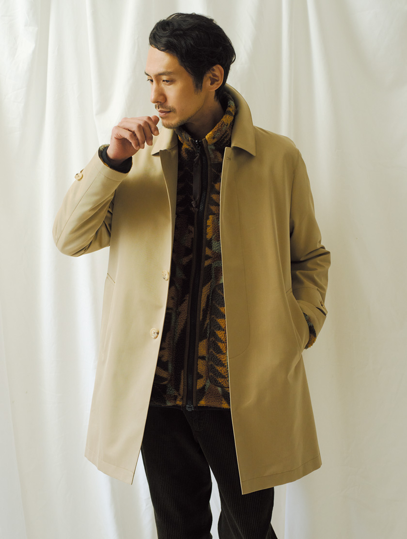 クルマ黎明期の防寒アウターにトラッドかつ機能派の素材を