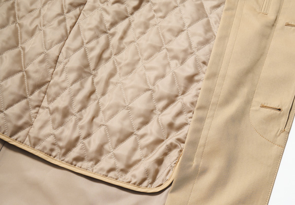 着脱可能なライナー付きで3シーズンにわたって使える