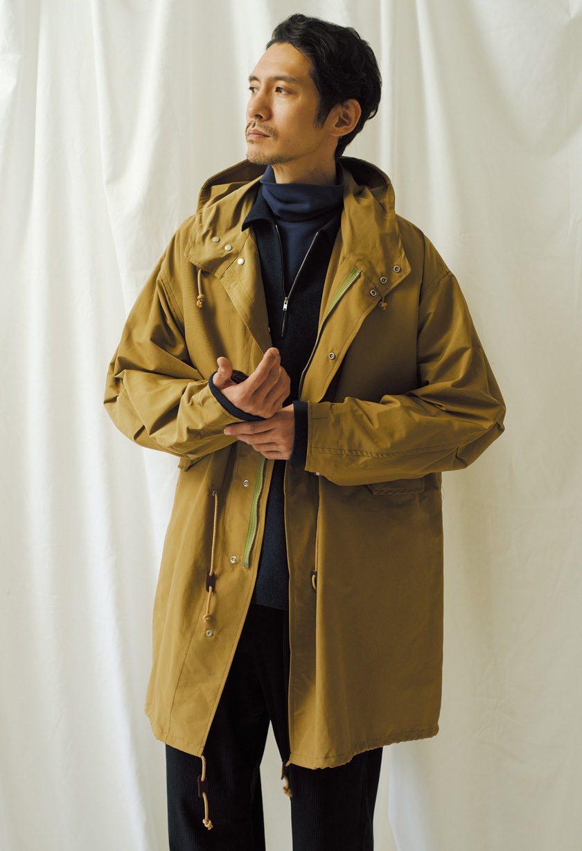 男っぽくも無骨すぎないミリタリー × アウトドアの融合